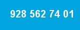 928 562 74 01